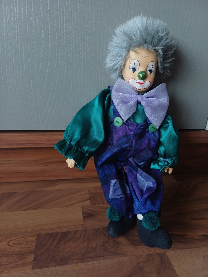 Porselen Palyaço Bebek - Görsel 3