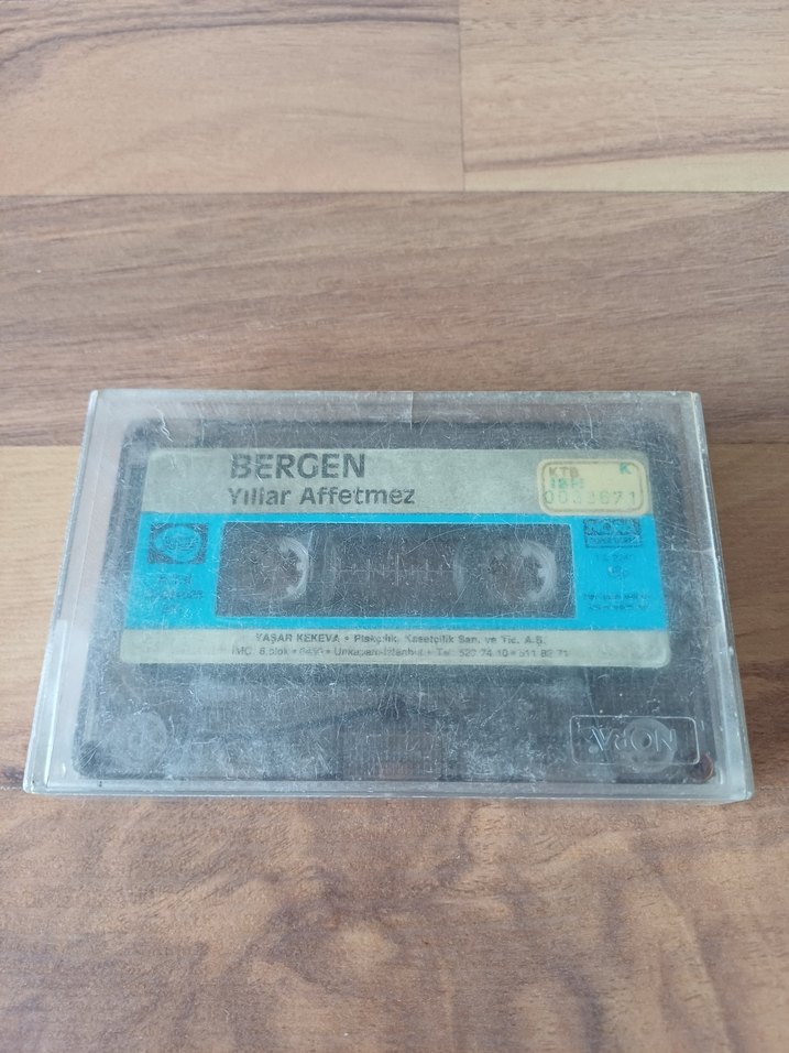 Bergen - Yıllar Affetmez Kaset - Görsel 2