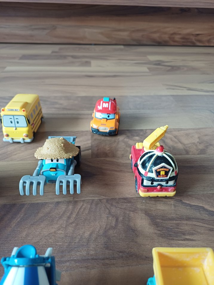 Robocar poli Oyuncak Arabalar Seti - Görsel 4