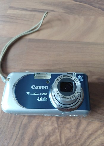 Canon PowerShot A430 4 MP Gri Dijital Kamera - Görsel 2