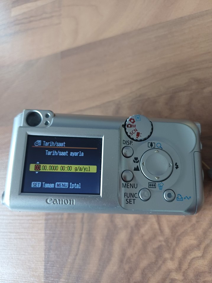 Canon PowerShot A430 4 MP Gri Dijital Kamera - Görsel 5