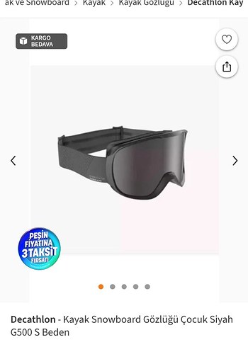 Snowboard ve Kayak Gözlüğü - Görsel 7