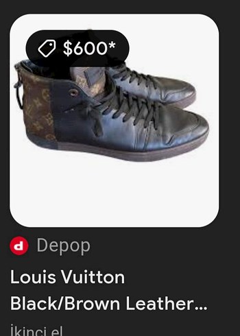 ORJİNAL LOUİS VUİTTON BOT - Görsel 7