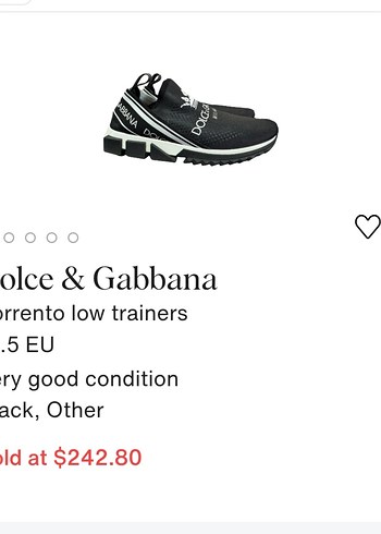 Unisex Dolce & Gabbana Siyah Örgü Sneaker - Görsel 7