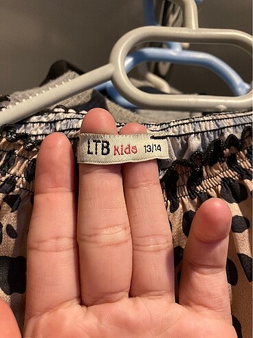 13-14 Yaş Beden Leopar Elbise