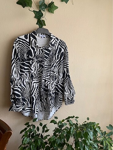 Twist zebra gömlek