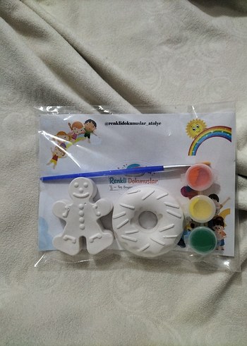 kurabiye adam hobi boyama Seti - Görsel 2