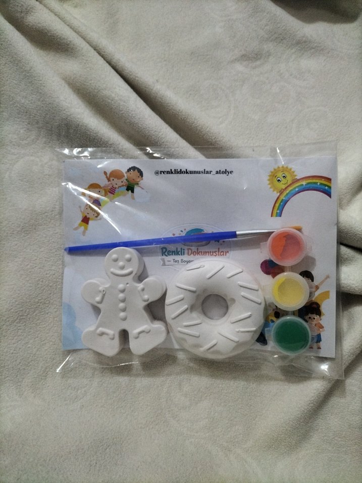 kurabiye adam hobi boyama Seti - Görsel 2