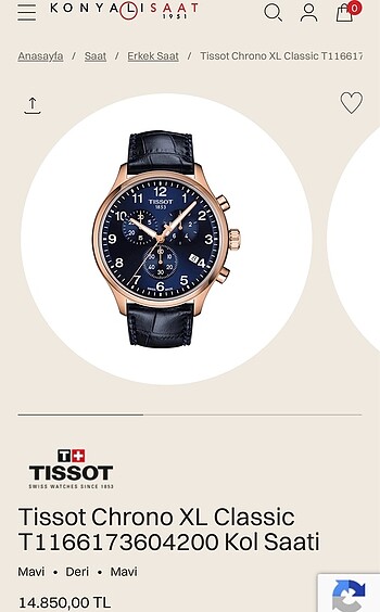 Tissot Chrono XL Classic