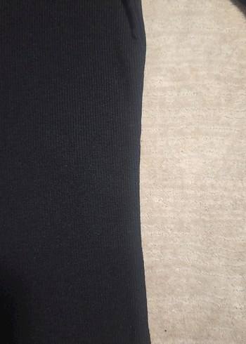 Siyah basic uzun kollu t shirt - Görsel 2