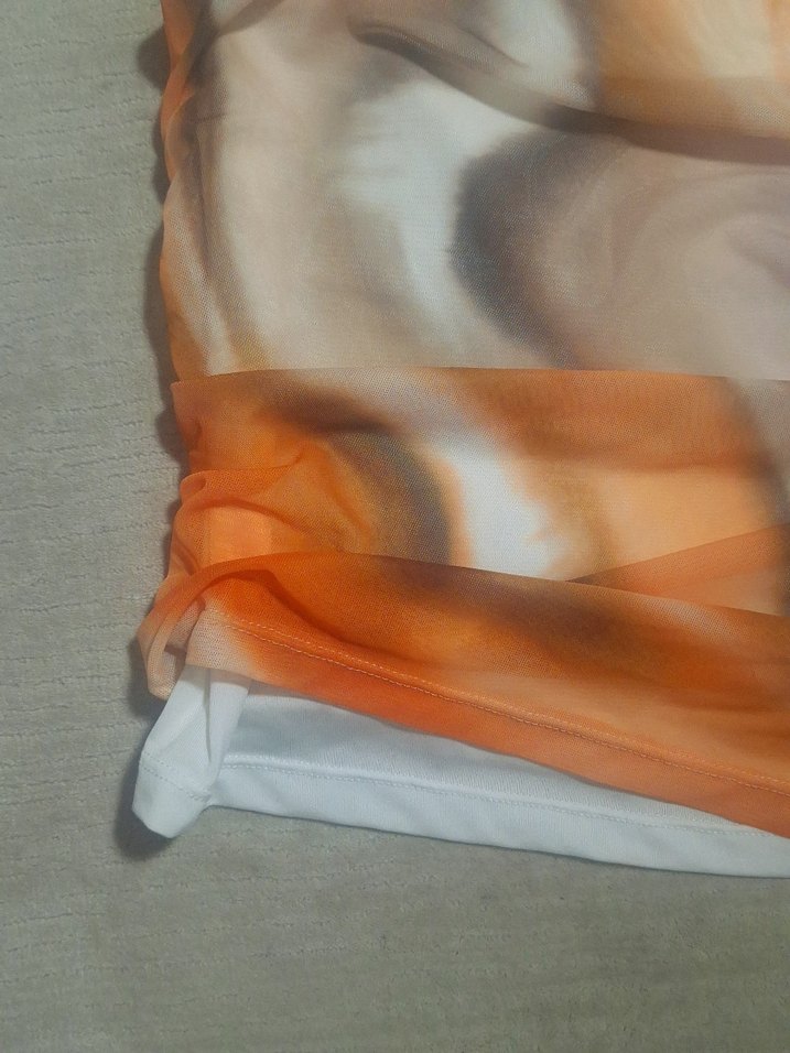 American Vintage yanlari buzgulu blus - Görsel 3