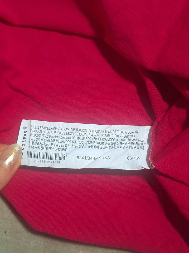 Hot pink  oversize t shirt - Görsel 3