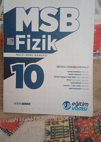 MSB fizik 10. sınıf soru bankası