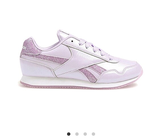 Reebok çocuk ayakkabı, simli bağcıklı