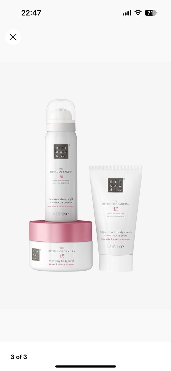 Ritual of Sakura Vücut Kremi Seti - Görsel 3