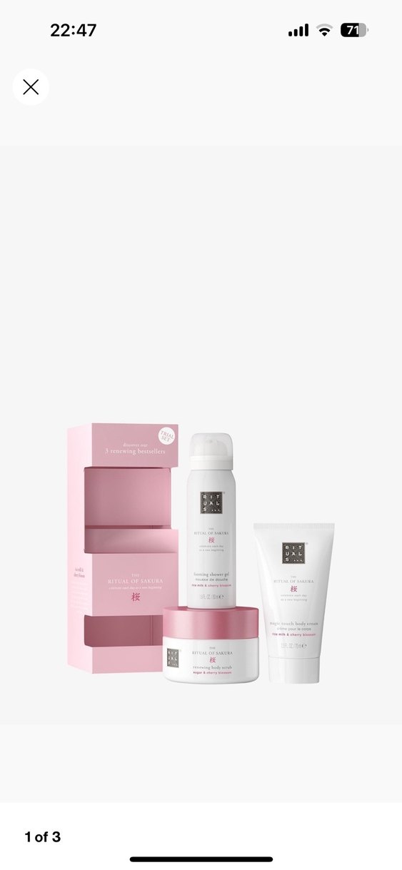 Ritual of Sakura Vücut Kremi Seti - Görsel 2