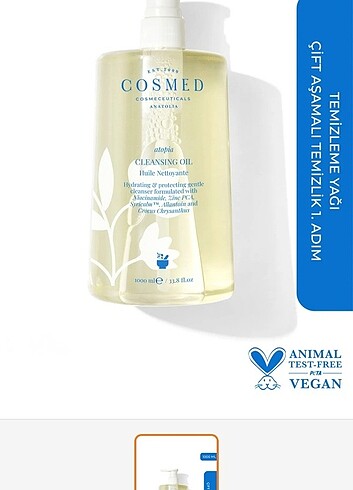 Cosmed yağ bazlı temizleyici - Görsel 4