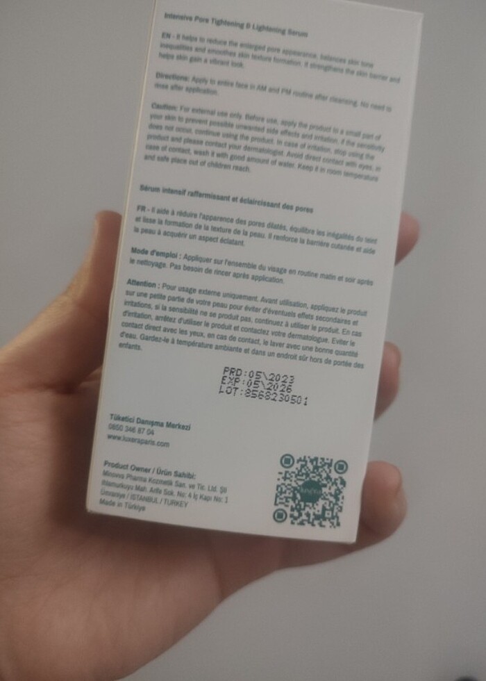 Luxera niacinamide serum - Görsel 3