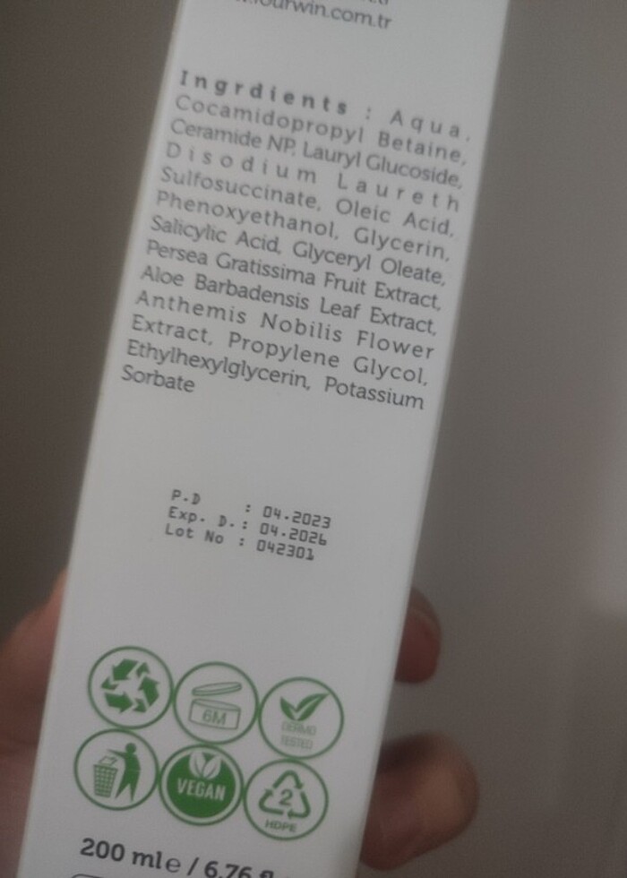 Four win yüz temizleme köpüğü  - Görsel 3