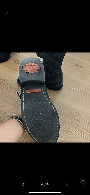 38 Beden siyah Renk Harley Davidson Çizme