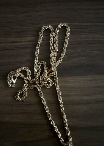 Uzun Zincirli Turkuaz Bohem Kolye - Görsel 3