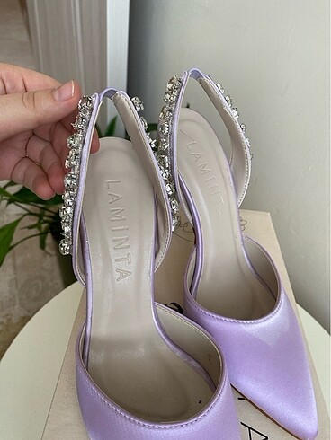 36 Beden mor Renk Lila stiletto