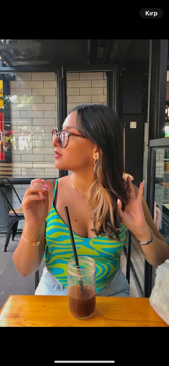 Renkli Tie-Dye V Yaka Askılı Bustiyer - Görsel 3