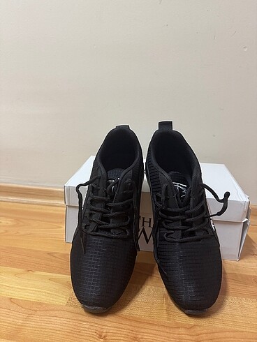 Tonny Black Air Siyah Spor Ayakkabı