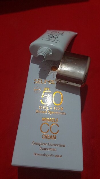  Beden Selin Beauty 50 spf Miracle CC krem