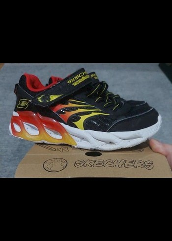 Skechers-Erkek Çocuk Renkli Spor Mcqueen Ayakkabı - Görsel 6