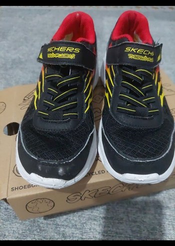 Skechers-Erkek Çocuk Renkli Spor Mcqueen Ayakkabı - Görsel 4