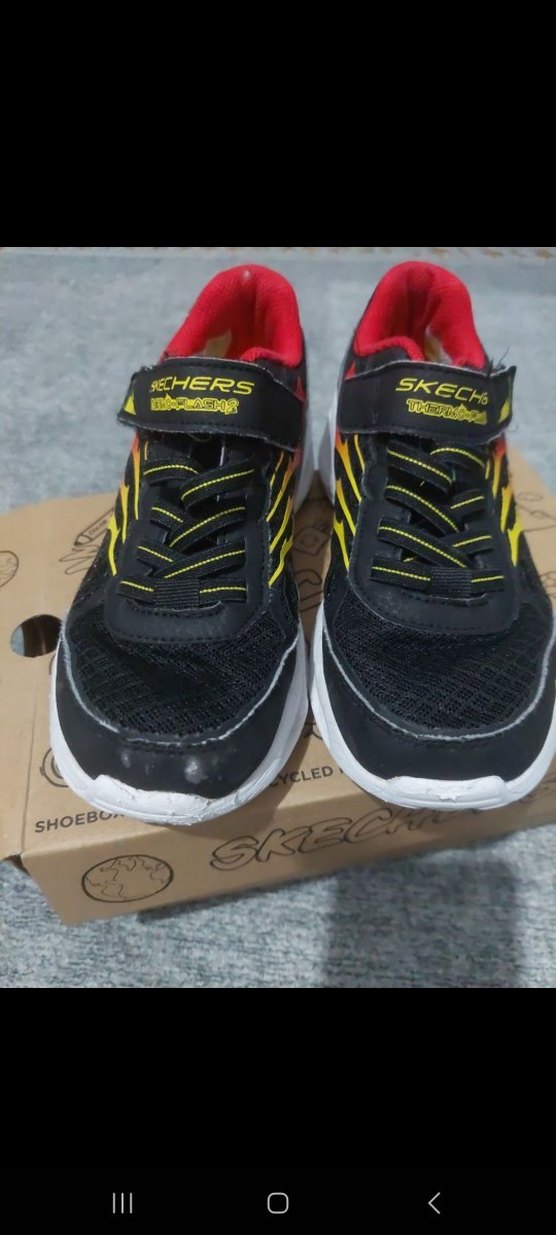 Skechers-Erkek Çocuk Renkli Spor Mcqueen Ayakkabı - Görsel 4