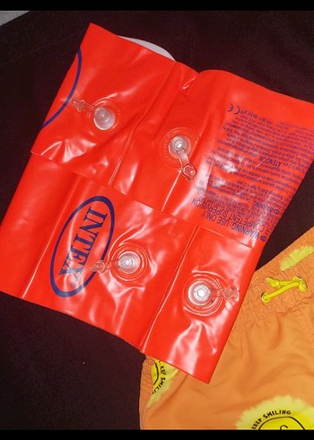 Zara Smiley World Baskılı Erkek deniz şortu - Görsel 3