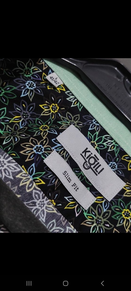 Kiğılı - Çiçek Desenli Çok Renkli Erkek Gömlek - Görsel 2