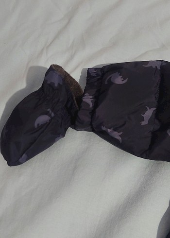 GAP - Lacivert 6-12 ay Fermuarlı Bebek Kışlık Kar Tulumu - Görsel 3