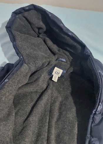 GAP - Lacivert 6-12 ay Fermuarlı Bebek Kışlık Kar Tulumu - Görsel 5