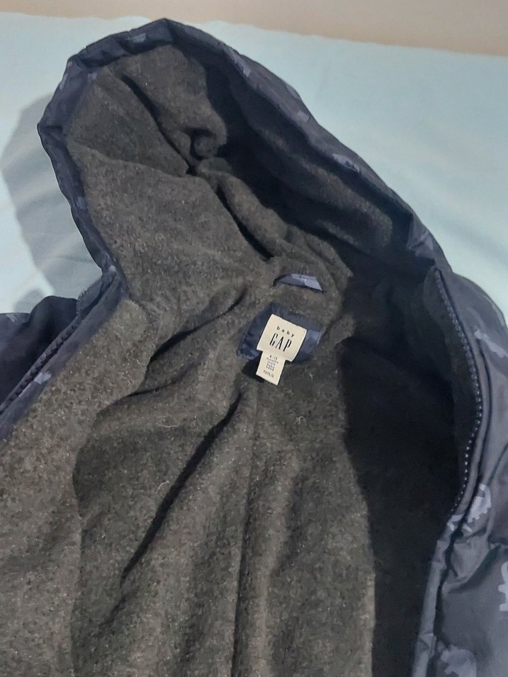 GAP - Lacivert 6-12 ay Fermuarlı Bebek Kışlık Kar Tulumu - Görsel 5