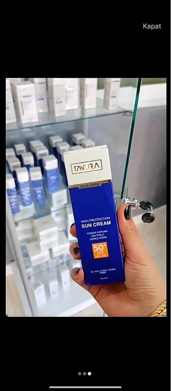 Tanura güneş kremi - Görsel 3