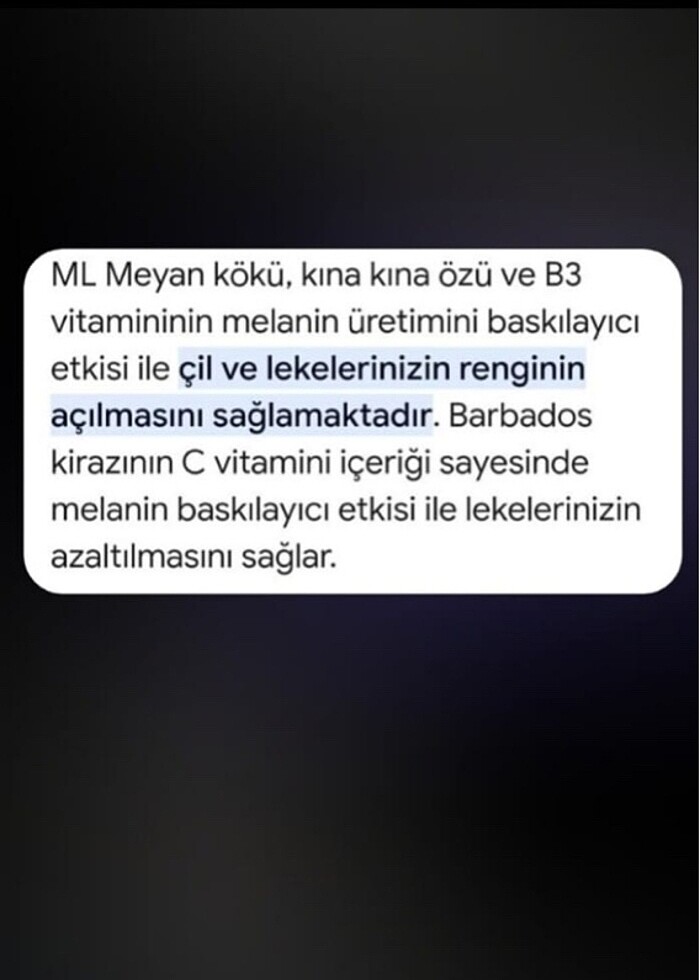 Tanura yüz cilt bakım serumu - Görsel 2