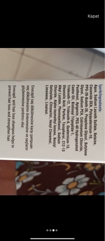 Evocapil şampuan - Görsel 3