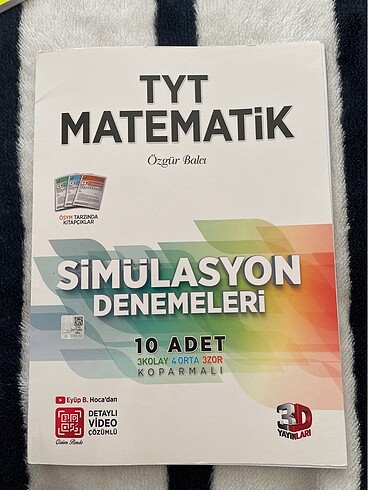 SATILIK TYT 3D MATEMATİK DENEMESİ