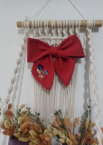 Bordo Kadın Fiyonk Saç Aksesuarı - Görsel 2