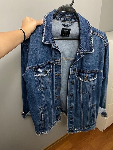 Bershka oversize kot ceket