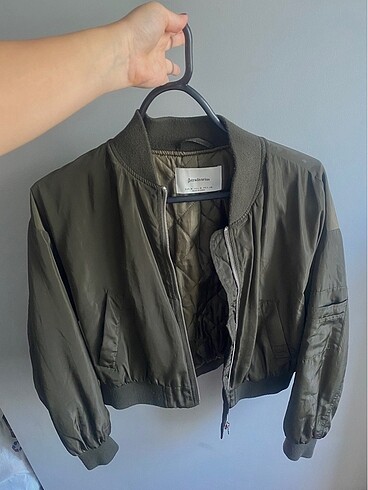 Haki bomber ceket