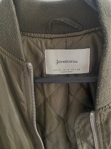 Stradivarius Haki bomber ceket