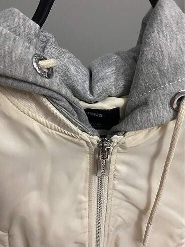 Bershka Bershka beyaz bomber