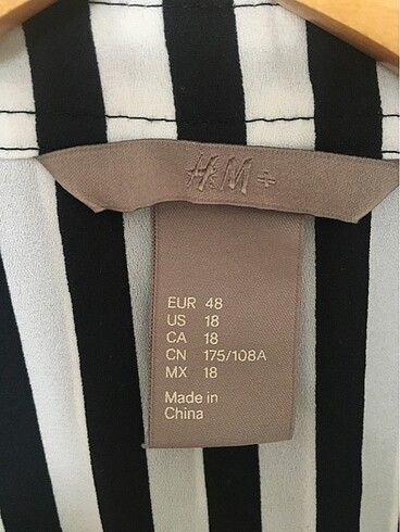 48 Beden H&M Gömlek