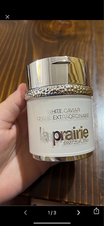 La prairie white caviar krem
