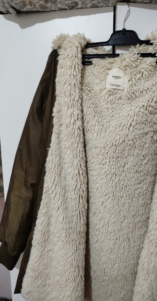 Kahverengi Kadın Midi Kışlık Kürklü Ceket - Görsel 2