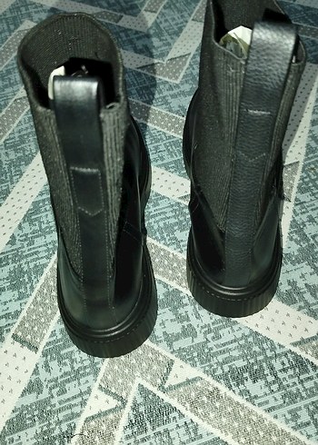 Siyah kadın bot, kışlık/ kar botu - Görsel 5